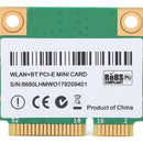 Ax200hmw Tarjeta Inalámbrica Wifi 6 De Doble Banda 802.11 A/b/g/n/ac/ax Half Mini I-e Adaptador De Red De Tarjeta Wifi Bt5.2 Para , Portátiles, Solo Para (64 Bits)