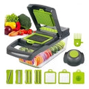 Procesador Picador Cortador Rallador Vegetal Fruta Alimentos Picador Con Recipiente 15 En 1