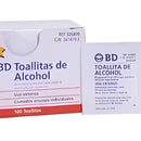 Toallitas Alcohol Swab Pañitos Para Desinfeccion B.d.® X 100