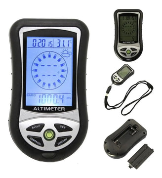 Altimetro Barometro Brujula Termometro Digital 8 En 1