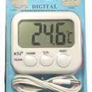 Termómetro Digital Ktj Con Sonda Para Refrigeración