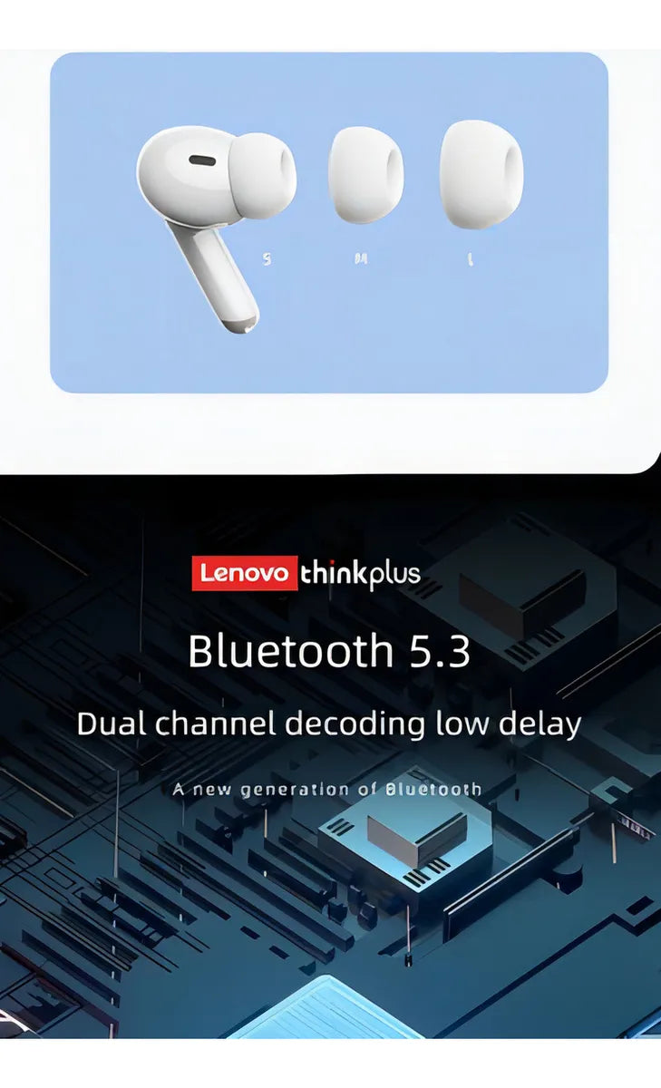 Audífonos In-ear Lenovo Thinkplus Livepods Xt88 Blanco