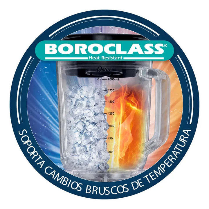 Licuadora Oster Xpert Series Metálica Color Plateado