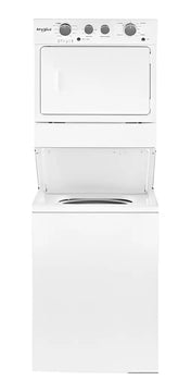Torre Lavado Whirlpool Eléctrico He 20kgs - Blanca 7mwet4027 Color Blanco