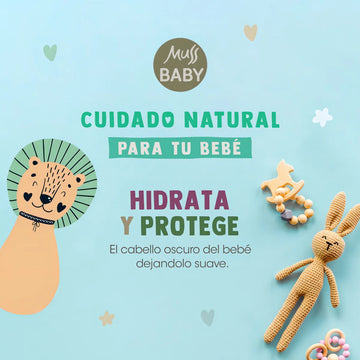 Champú Para Bebés Muss Baby Romero Cabello Oscuro 750ml