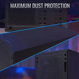 Gabinete Gamer Aerocool Interstellar Rgb 5 Fans Color Negro