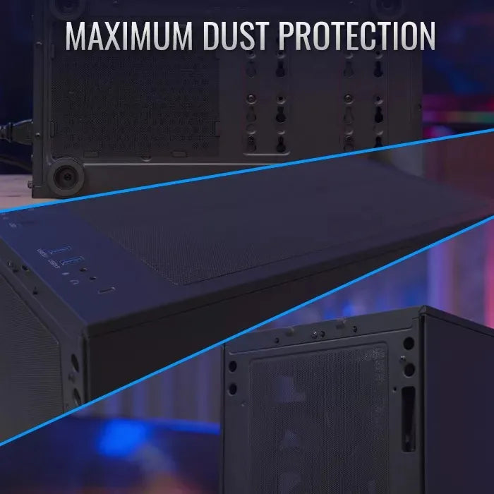 Gabinete Gamer Aerocool Interstellar Rgb 5 Fans Color Negro