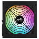 Fuente De Poder Gamer Aerocool Dorado 750w 80 Gold Argb Color Negro