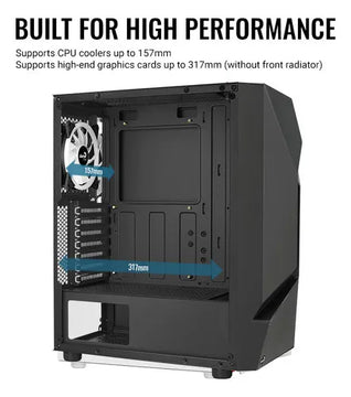 Chasis Semitorre Gabinete Rgb Aerocool Scape