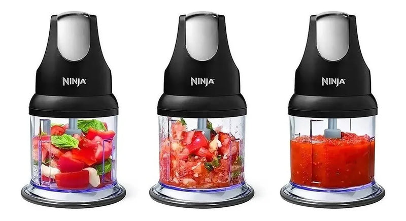 Procesador De Alimentos Electrico Ninja Nj100gr 200w Negro