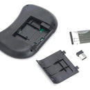 Teclado Airmouse Inalambrico Smart Tv Color del teclado Negro
