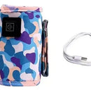 Calentador De Biberones Tetero Funda Bolsa Portátil Usb Disponibilidad Variado