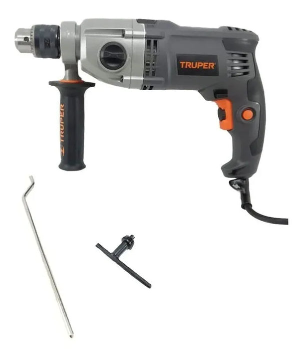 Taladro Percutor De 1/2 900w Trabajo Industrial Truper Gris 60 Hz
