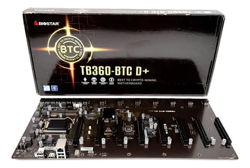 Placa Motherboard Biostar Tb360-btc D+ Lga1151 Criptomonedas Negro