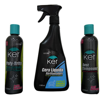Kit Restaurador Pinturas Ker Para Vehiculos.
