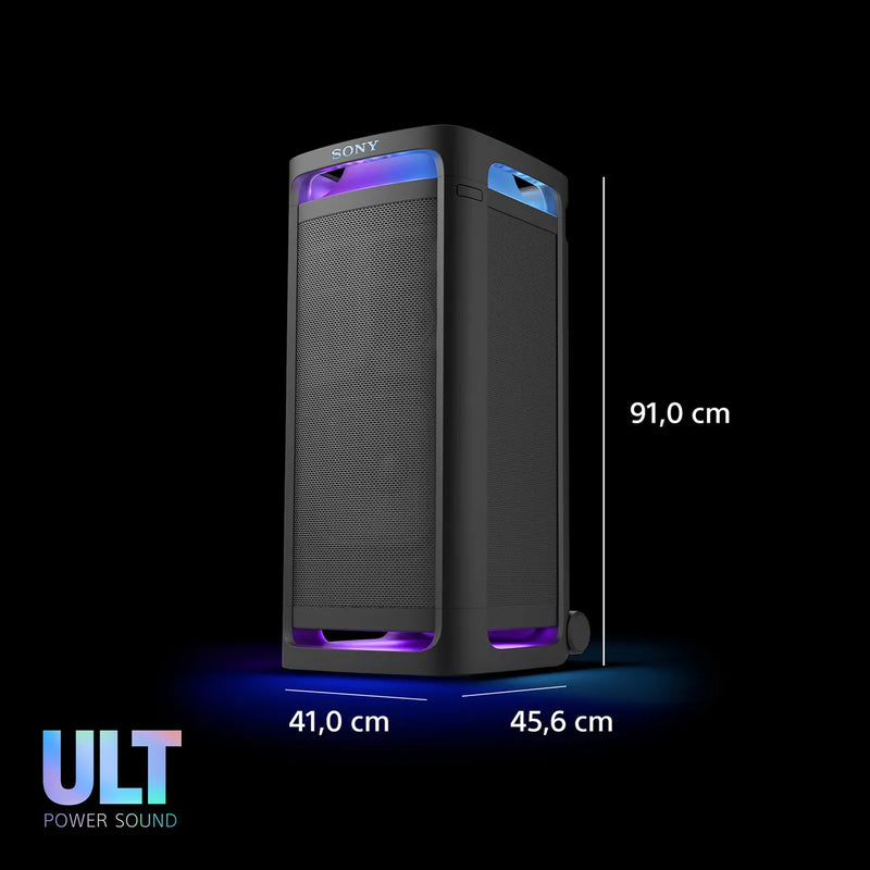 Parlante Bluetooth portátil Sony Ult Tower 9 color Negro