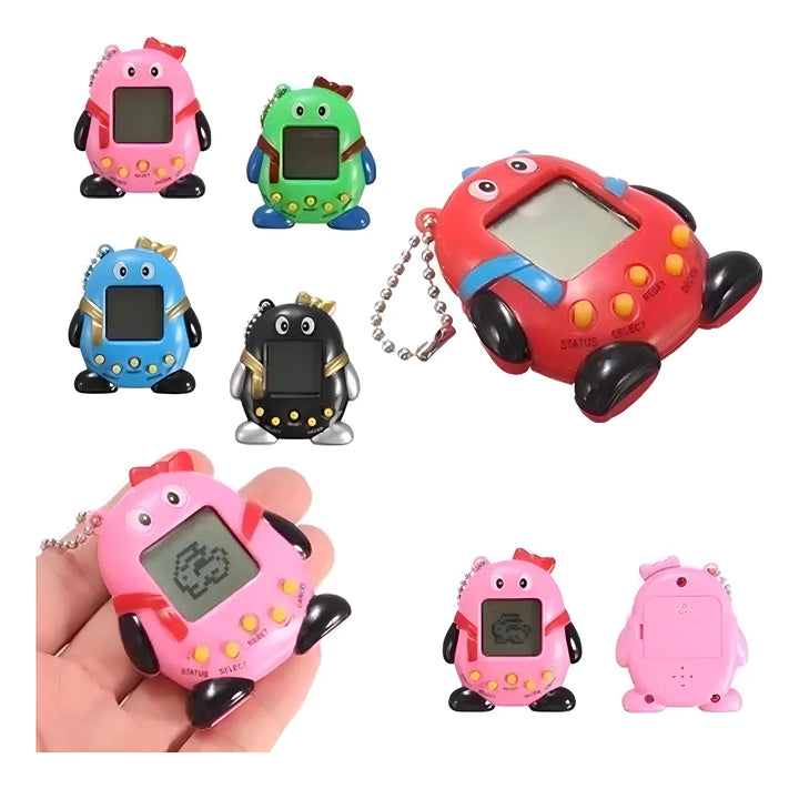 Llavero Para Niños Retro Mascota Virtual Tamagotchi Color