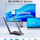 Adaptador Inalambrico Usb Wifi Para Pc 802.11ac 1200 Mbps