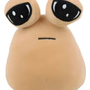 Pou Peluche Mi Mascota Alíen 25cm +moño Regalo Y Perfumadito Marrón