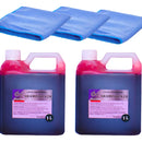 Kit Lavado Carros Y Motos Shampoo X20 Paños De Microfibra