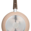 Setx3 Sartenes Tasty(18cms, 20cms, 24cms)en Aluminioprensado Color Beige