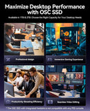 Disco Ssd Orico 1tb Ice Armor Pcie 4.0 Nvme Disipado 7450 Negro