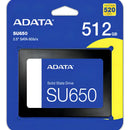 Disco sólido SSD interno Adata Ultimate SU650 ASU650SS-512GT-R 512GB