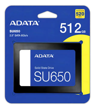 Disco sólido SSD interno Adata Ultimate SU650 ASU650SS-512GT-R 512GB