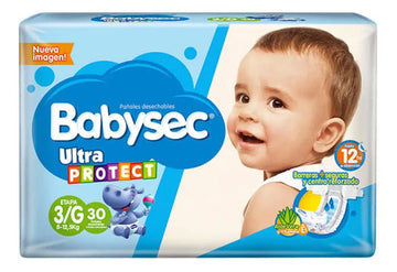 Pañal Babysec Etapa 3 X 30 - Unidad Género Sin género Tamaño Grande (G)