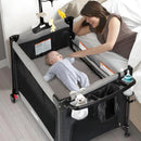 Biusikan Cuna Para Bebe, Empacar Y Jugar Con Moises, Cama De