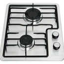 Estufa de Empotrar Acero Inox Dos Puestos 35 cm Gas Natural