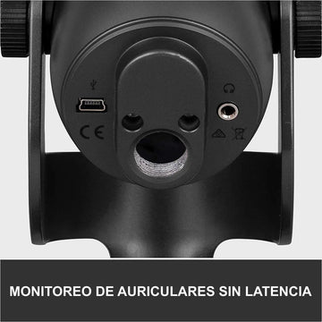 Micrófono Blue Yeti Condensador Omnidireccional color blackoutS