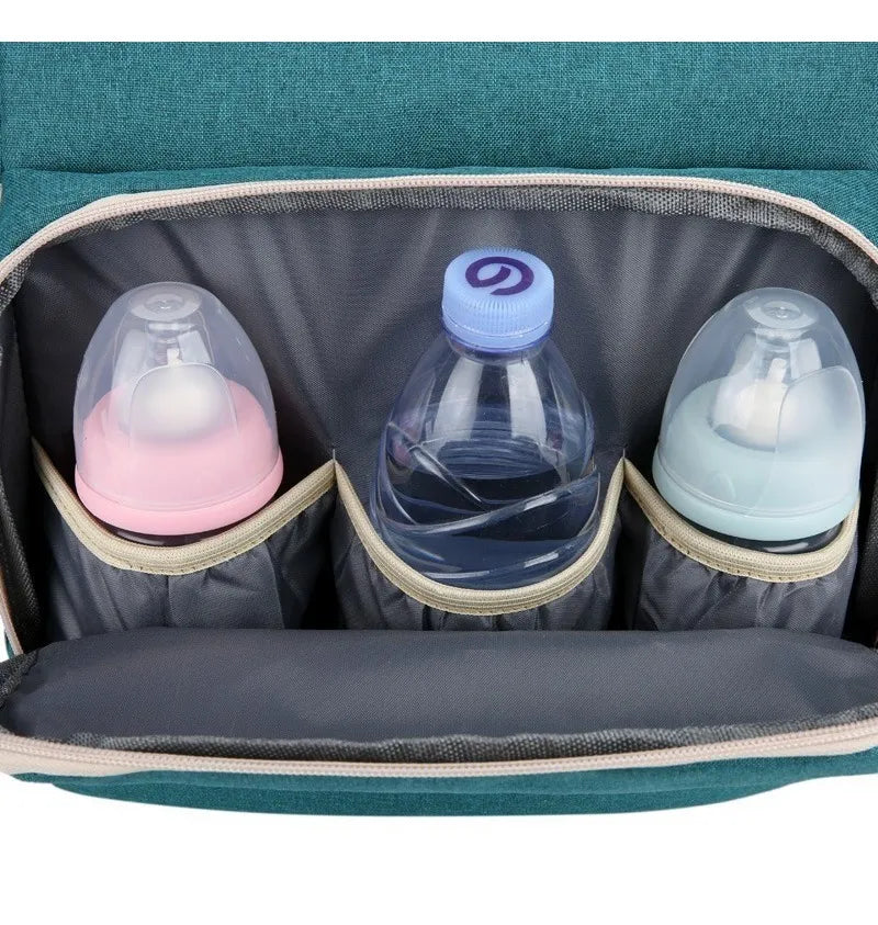 Mochila funcional impermeable gris claro