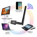 Receptor Wifi 600mbs Doble Banda Tarjeta Usb Dual 2.4-5 Ghz