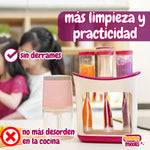 Dispensador De Alimentos Bebe Compota Papilla Squeeze Bolsas