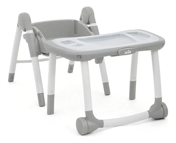 Silla de comer para bebe Joie Multiply 6 en 1 color Gris claro