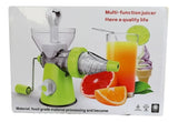 Extractor Exprimidor Manual De Frutas Y Verduras De Manivel Verde Lima