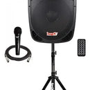 Parlante Pro DJ PB15EMP3SYS Portátil Con Bluetooth