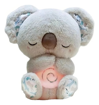 El Sueño De Los Niños: Koala Que Late, Brilla Y Respira Color Gris