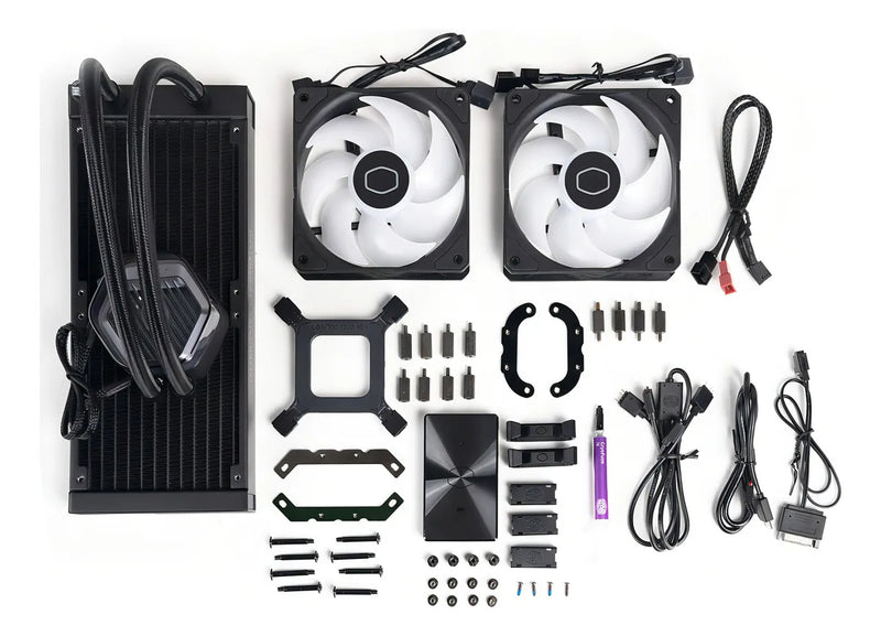 Enfriamiento Liquido Cooler Master Masterliquid 240 Atmos Led Rgb