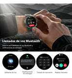 Cubot Smartwatch Reloj Inteligente X3 Bluetooth Llamada 1.73 Impermeable Negro