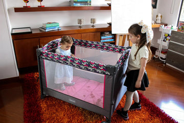 Cuna Corral Colecho Para Bebe con Mosquitero Sleep 2 En 1 Bebesit