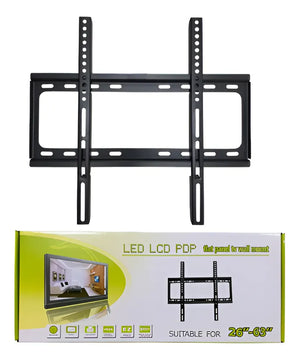 Soporte De Pared Fijo Para Tv De 26 A 63 Pulgadas Hd602b Color Negro