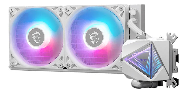 Enfriamiento Liquido Msi Mag I240 White 3400rpm Lga1700 Am5