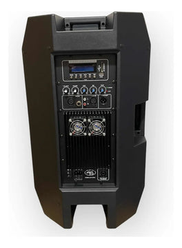 Parlante Activo Audio Sound 15.000w + Base 15 Pulgadas Negro