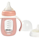 Beaba Vaso De Vidrio 2 En 1 Para Entrenamiento De Biberon A