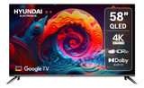 Televisor Hyundai 58 Pulgadas Qled 4k Google Smart Tv