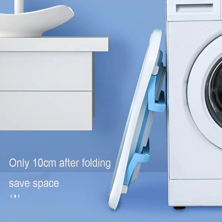 Bañera Soporte Banera Treq Plegable Con Termómetro Gris Lisa