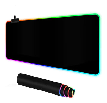 Zhlhper Alfombrilla De Mouse Para Juegos Rgb, Alfombrilla De