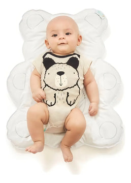 Cambiador Semi Acolchado Oso Para Bebe Toral Color Blanco